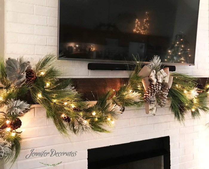 Christmas mantle decoration ideas