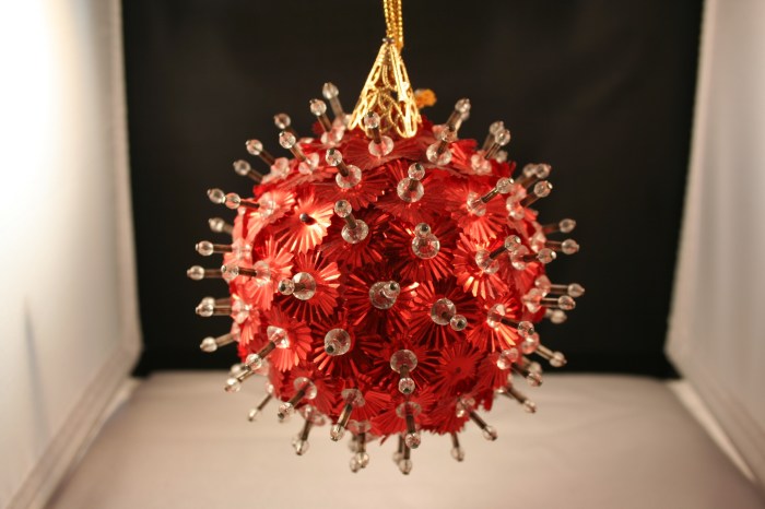 A christmas tree decoration