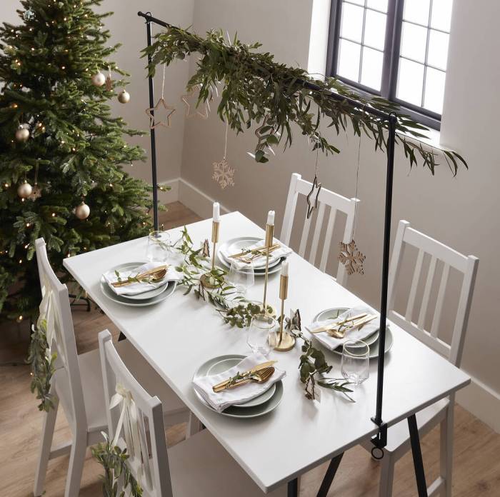 Christmas day table decoration ideas